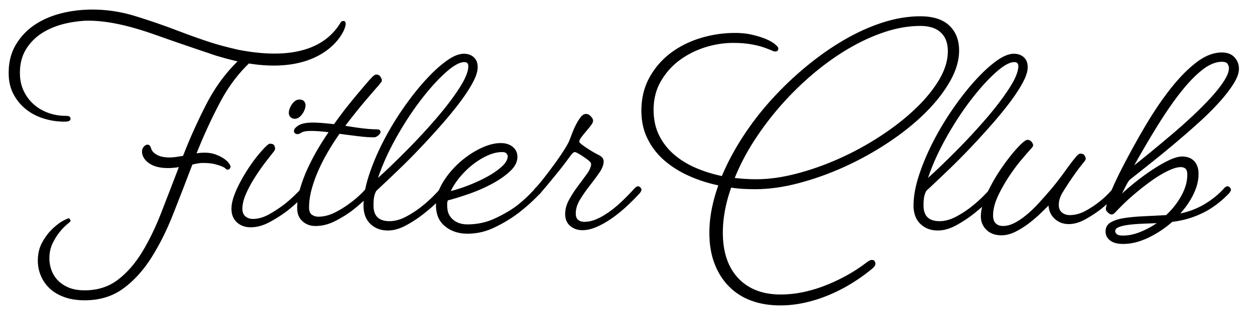 Logo for Fitler Club